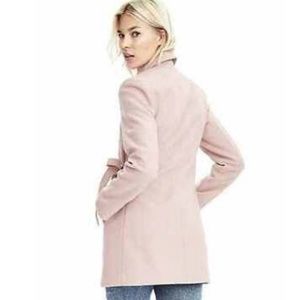 Blush Italian Wool Car Coat